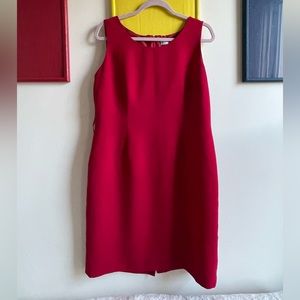 Business /office sheath red dress